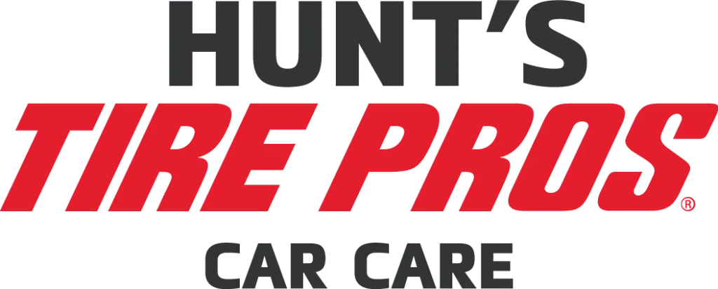 hunts tire pros car care logo