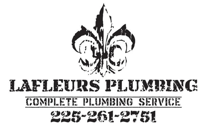 lafleurs plumbing black logo