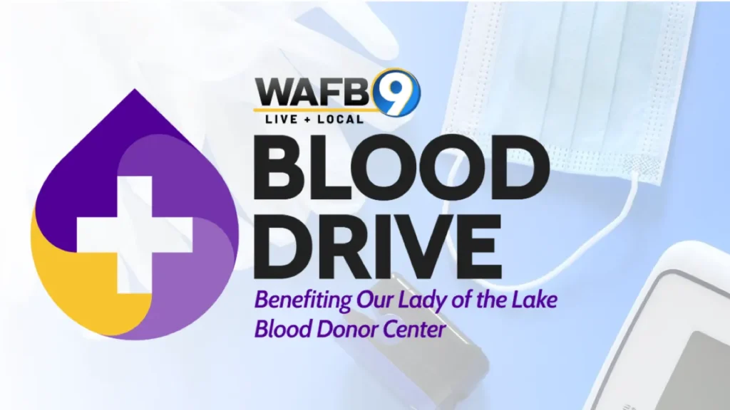 wafb blood drive banner